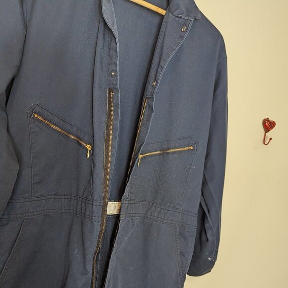 Big Ben Coverall Jumpsuit Vintage Mechanic Carpenter Work Canvas Boilersuit - Picture 4 of 13